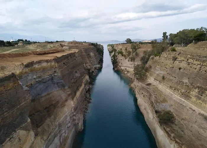 Poseidonia 75sqm Canal Lägenhet Corinth